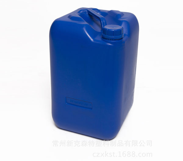 深藍色25L吹塑包裝 化工塑料方桶